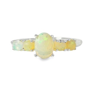 Inel Argint Opal Etiopian Suwanna