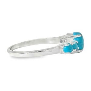 Inel Argint Turquoise Suwanna - Img 2