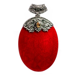 Pandantiv Argint Statement Realizat Manual Coral Eromi