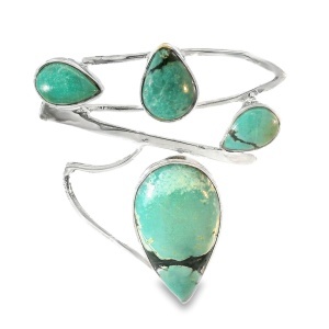Pandantiv Argint Turquoise Upeksha