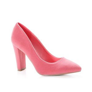 2.1. Tinute smart casual de seara pentru femei - Pantofi dama Georgeo roz de la Modlet