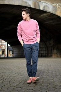 Cu ce se asorteaza roz pudrat pentru barbati, pantofi sport roz pudra - modlet.ro