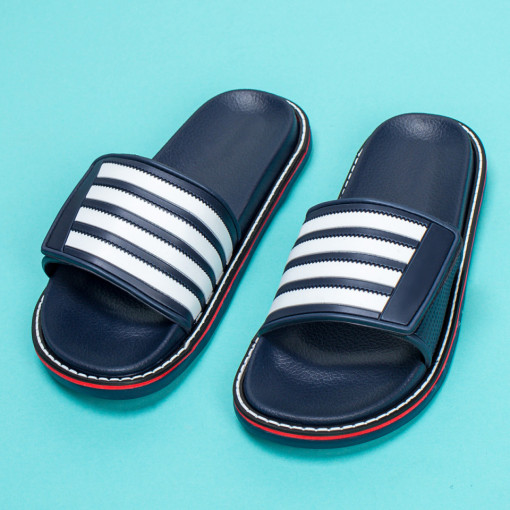 Papuci de plaja albastru inchis barbati MDL05303