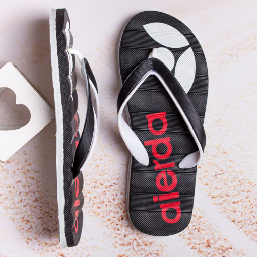 Oferta zilei, Papuci negri barbati Muhili - modlet.ro