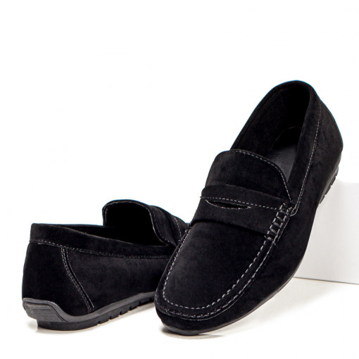 Mocasini negri barbati MDL05394