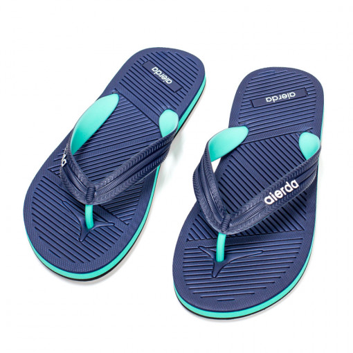 Papuci de plaja barbati albastru inchis MDL05308
