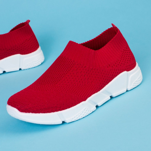 Pantofi sport rosii barbati MDL00274