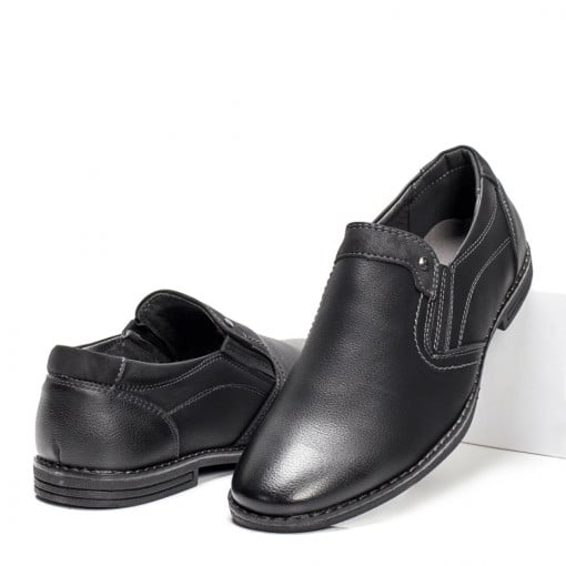 Pantofi barbati, Pantofi casual barbati negri MDL06066 - modlet.ro