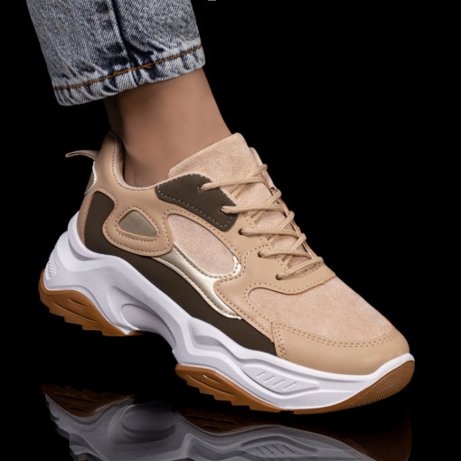 Pantofi sport dama cu talpa groasa MDL05856