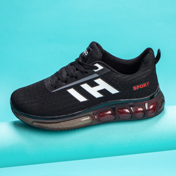 Pantofi sport barbati negru cu alb MDL07888