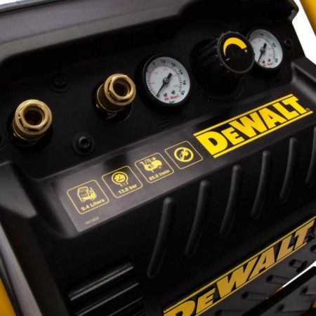 Compresor orizontal profesional 1.5CP 13.8Bar 85L/min DeWalt DPC10QTC - Img 4