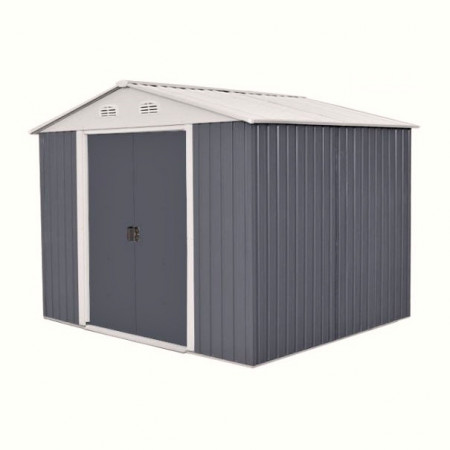 Magazie pentru lemne si unelte cadru metalic rezistent Hecht 6X8 PLUS