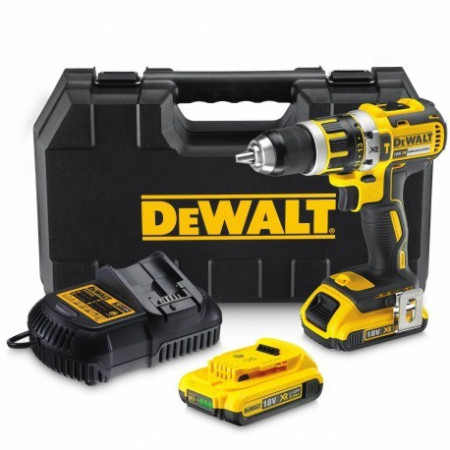Masina de gaurit si insurubat DeWalt cu percutie cu 2 acumulatori DCD795D2 - Img 2