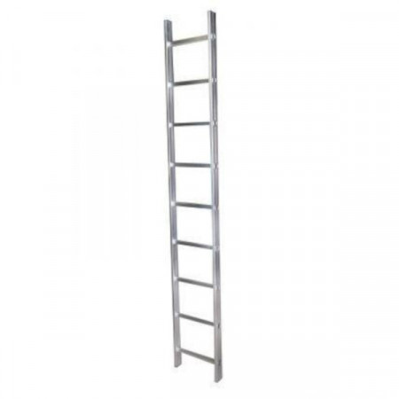 Scara simpla aluminiu 9 trepte Bisonte STR109