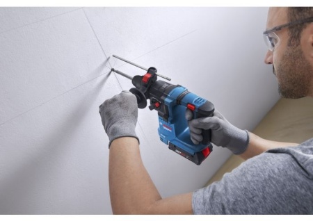 Bosch GBH 18V-18 (solo) Ciocan rotopercutor KickBack Control, Li-Ion 18V, 1.5J, fara acumulator in set - Img 3