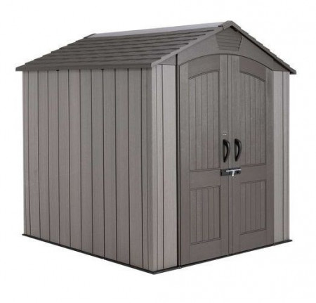 Casuta de gradina magazie L712 XL Premium, 214x366 cm, perete dublu - Img 2