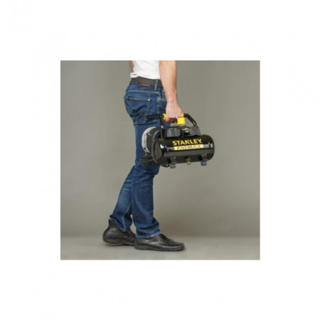 Compresor orizontal profesional 2CP 10 bar 222L/min Stanley Fatmax - HY 227/10/5 - Img 2