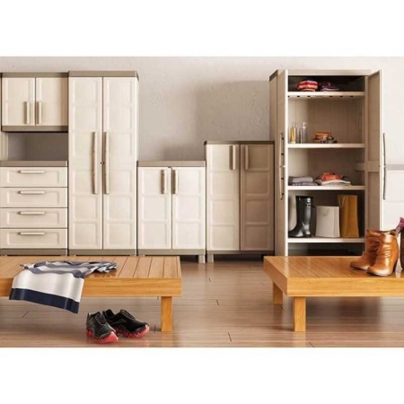 Dulap inalt XL Beige Keter Excellence 89X54X182 - Img 3
