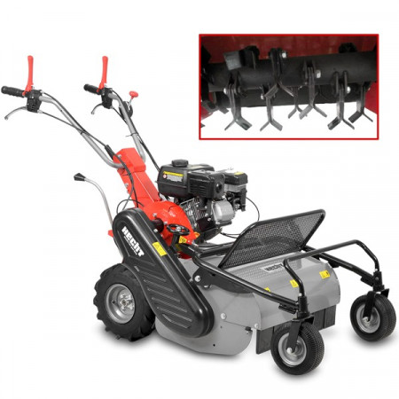 HECHT 5812 Aerator de gazon cu motor pe benzina, 7.7 CP, latime de lucru 60 cm - Img 4