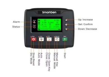 Panou Control SmartGen HGM4020N, LCD, 8-35Vcc - Img 4