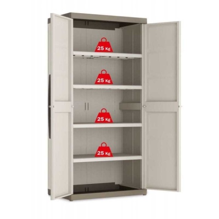Dulap inalt XL Beige Keter Excellence 89X54X182 - Img 4