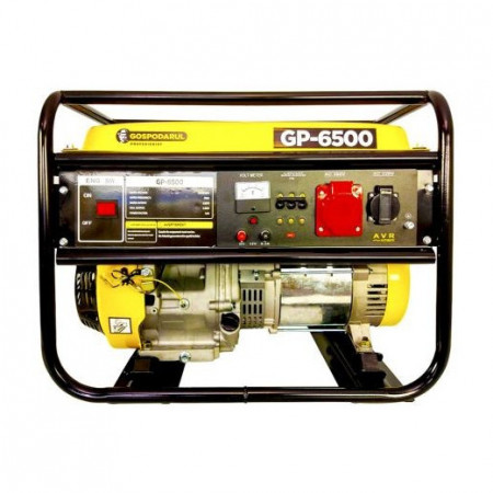 Generator de curent trifazic GP 6500, cu motor de 13 CP, putere maxima 5.5Kw, AVR automat