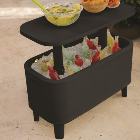 Mini bar gradina graphite Keter Breeze Cool Bar - Img 2