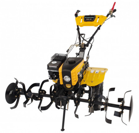 Motocultor PROGARDEN Campo 803 7.5CP, 2+1 trepte, roti 5.00-8, 2+1+1 freze, benzina