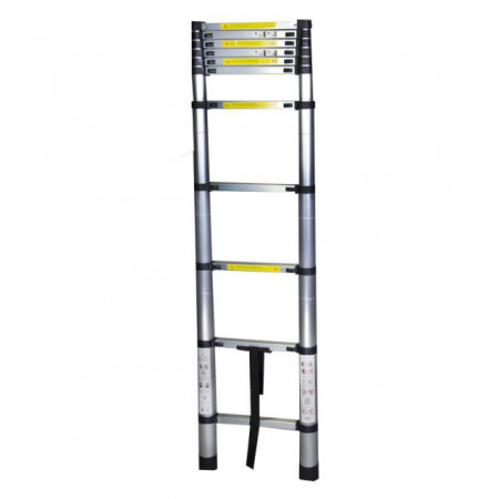 Scara telescopica de aluminiu, 11trepte, 3.2m, Bisonte, STR1032 - Img 3