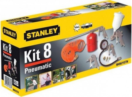 Set 8 piese Stanley accesorii compresor