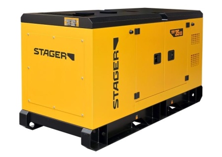 Generator insonorizat Stager YDY35S3 35kVA, 46A, 1500rpm, trifazat, diesel - Img 3