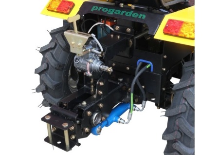 ProGARDEN Campo T18 Minitractor G2.1 4x4, 18CP, benzina, hidraulica fata-spate, roti 6.00-12 - Img 4