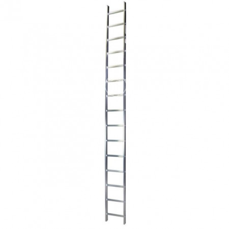Scara simpla aluminiu 15 trepte Bisonte STR115