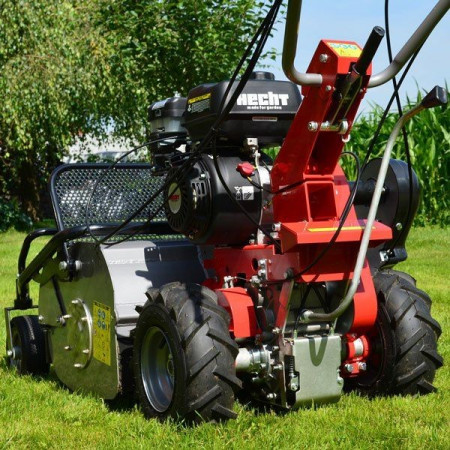 HECHT 5812 Aerator de gazon cu motor pe benzina, 7.7 CP, latime de lucru 60 cm - Img 7