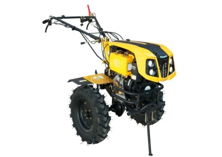 Motocultor ProGARDEN Campo 1273 Alpine 12CP, 2+1, roti 6.00-12, diesel, EU V, pornire electrica, 2 prize putere - Img 3