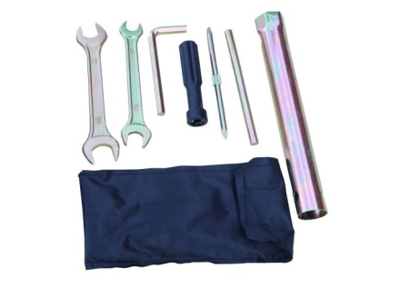 ProGARDEN Campo 703 motocultor 7CP, 2+1 trepte, roti 4.00-8, 2+1 freze, benzina, curele, transmisie aluminiu - Img 5