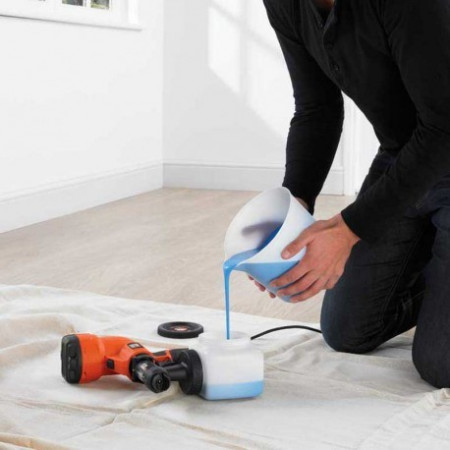 Sistem pulverizare fina Black+Decker 400W 1200ML - HVLP200 - Img 3