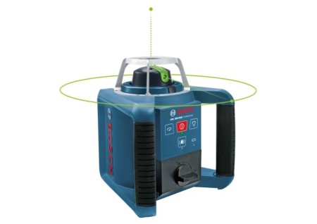Bosch GRL 300 HVG Nivela laser rotativa + BT 300 Trepied + GR 240 Rigla - Img 2