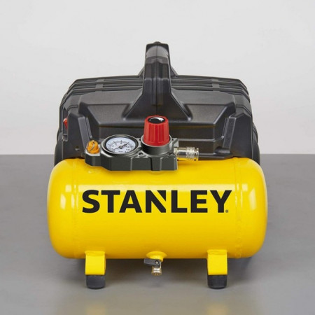 Compresor Silent fara ulei 1CP 8bar Stanley DST 100/8/6 - Img 2