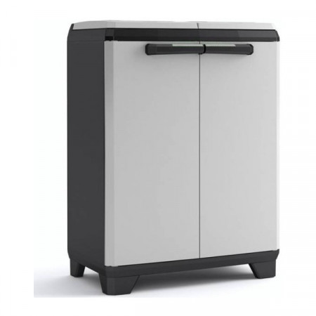Dulap 2 usi pentru reciclare gri Keter Split Premium 110 L