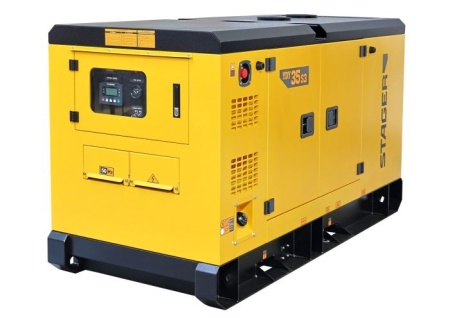 Generator insonorizat Stager YDY35S3 35kVA, 46A, 1500rpm, trifazat, diesel - Img 4