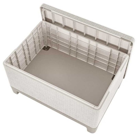 Set mobilier de terasa, aspect iuta, Keter Scandi - Img 4