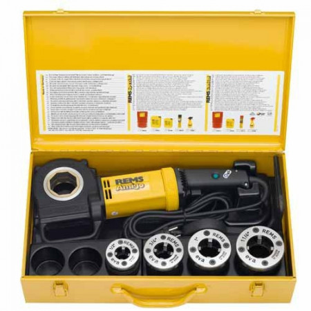 Clupa electrica de filetat REMS Amigo set R 1/2-3/4-1-1 1/4" 530020