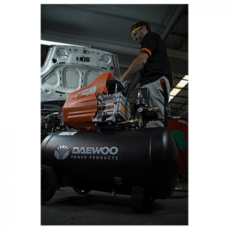 Compresor 24L Daewoo 2 CP 195L/min 8 Bar - DAAC24D - Img 2
