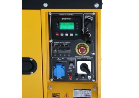 Generator insonorizat Stager YDE8600TA-TA3 V2, 7.5kVA, DualPower 230-400V, diesel, 3000rpm, pornire electrica - Img 2