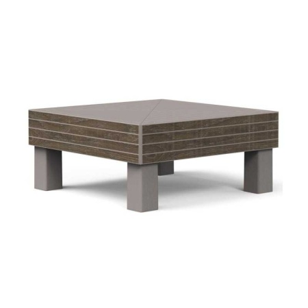 Set mobilier terasa, polipropilena, Keter, colectia Elements, pentru gradina sau foisor, cu masuta, 1 canapea, 2 scaune, 5 locuri, culoare maro, rezistent la UV - Img 2