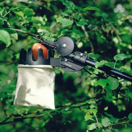 Culegator fructe Fiskars cu prelungitor telescopic - Img 2
