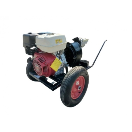 Motopompa profesionala pentru apa murdara DWP 390 H4X cu motor Honda - Img 2