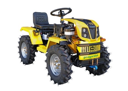 ProGARDEN Campo T18 Minitractor V25.1 4x4, 18CP, benzina, hidraulica fata-spate, roti 6.00-12