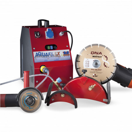 Echipament taiere fara praf EM230, disc 230 mm, motor electric 2.5 kW - Img 2